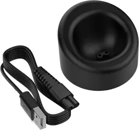 Masinvi 445046855895 Replacement Charger For Manscaped Trimmer 2.0/3.0 With Ac Adapter Charging Stan