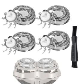 Shaver-004 Masinvi Shaver Replacement Blades Compatible With Skull Pitbull Gold Me