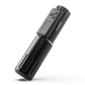 Wqp08hs Mast Tattoo Saber Cordless Machine Rotary Pen With Replacement Grips Black
