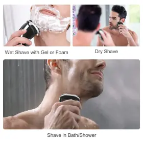 Max Factory-tcare 192242507253 Mens Electric Shaver - Corded And Cordless Rechargeable 3d Rotary Raz #3