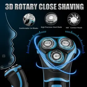 Rms8101 Max-t 794304699663 Electric Shaver For Men Cordless Razor With Travel Case Wet #3 Rms8101 Max-t 794304699663 Electric Shaver For Men Cordless Razor With Travel Case Wet #3