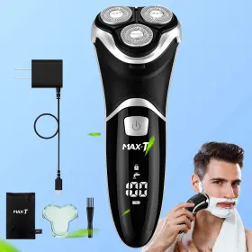 Rms8101 Maxt 742484718100 Rechargeable Ipx7 Waterproof Wet And Dry Electric Shaver Rms8101 Maxt 742484718100 Rechargeable Ipx7 Waterproof Wet And Dry Electric Shaver