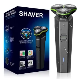 Ertg4e5ryhwerhb Maxwisdom Maquina De Afeitar Cabezal Magnetico Para Hombre Afeitadora Rasuradora Electrica