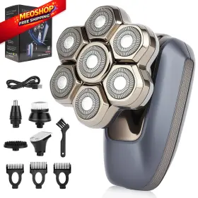 Mbeysaq 703850975732 Head Shaver For Bald Men 7d Electric Rotary One Size Black