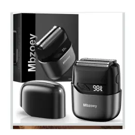 Mbzoey Wfs-25-d-02 Ipx7 Travel Foil Shaver Men S Face Usb-c Fast Charge Waterproof Led