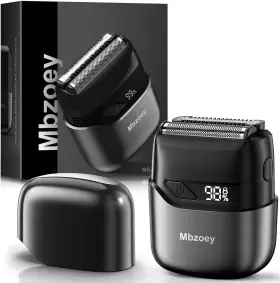 Wfs01 Mbzoey Electric Foil Shavers For Men Ipx7 Waterproof Wet Dry Cordless Razor Led Display