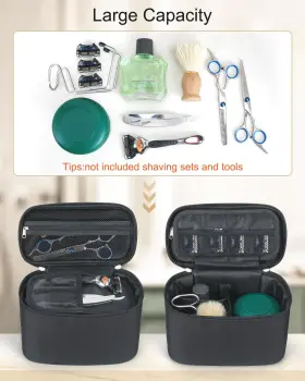 Meiiy002 313050081098 Shaving Kit Bag Manual Razor Organizer Beard Trimming Grooming Storage #2