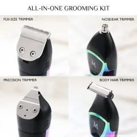 4-attachment Memorism Blizz-gs5 Multifunction Men S Grooming Kit - Foil Shaver Body Hair Nos #3