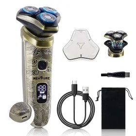 Bt001gxus2025 Mensure Electric Razor For Men Rechargeable Shavers With Pop-up Tri