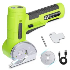 Tce-c320 Mershca 2026 Upgraded Cordless Electric Scissors - Oversized 1.84 Inch Tungsten Blade Wi