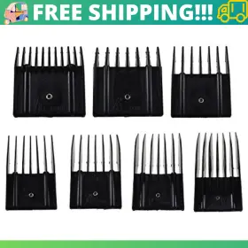 Miaco 313106078034 Clipper Guide Comb Guard Set - 7 Piece Kit Designed To Fit Oster Classic 76 A M