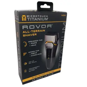 103122 Micro-touch Microtouch Titanium Rover All-terrain Electric Shaver For Face And Head 103122 Micro-touch Microtouch Titanium Rover All-terrain Electric Shaver For Face And Head