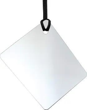 8541786474 Mirror On A Rope Reflectx Travel Shower - Light And Durable Made In 5 Inch L X 4 W Unclad
