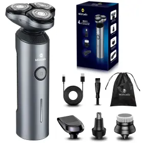 Gt-s6 Mistcado Electric Razor For Men 4-in-1 Face Rechargeable Shaver Kit Cordless Waterpr