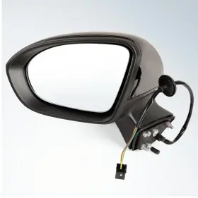 Hm803-l3-wh Mocar7 Driver Side Mirror Compatible With Honda Civic 2022-2025 Power Glass
