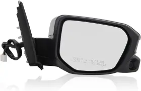 6208tbca02za-pfm Mofoap Passenger Side View Mirror Compatible With Right-11pins-with Camera Black