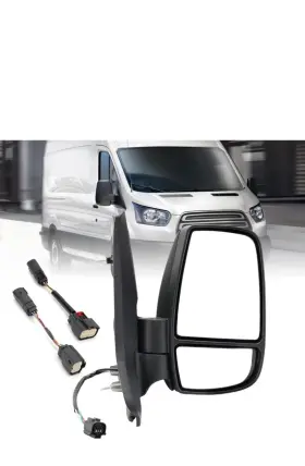 82030902 Mofoap Passenger Side Mirror Compatible With 2015-2021 Ford Transit 150 250 350