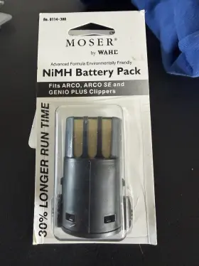 0114-300 Moser By Wahl Nimh Battery Pack Fits Arco Se Genio Plus Clippers 0114-300 Moser By Wahl Nimh Battery Pack Fits Arco Se Genio Plus Clippers