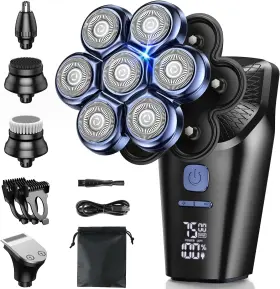 Mk-002nsgtj Mosluckamp Head Shavers For Bald Men 7d Electric Magnetic