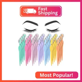 Mudder-iju8945 Mudder 28 Pcs Eyebrow Razor Knife Shaver Trimmer Multipurpose Exfoliating