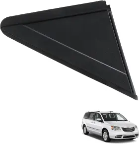 2-1015526-108797 Munirater Right Passenger Side Exterior View Mirror Panel Fascia Black