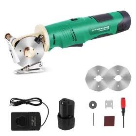 Hq-2539 Mxbaoheng Electric Rotary Cutter Cordless Scissor Rechargeable Fabri