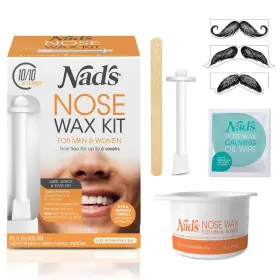 4668en03 Nads Nose Wax Kit For Men And Women - Waxing Quick Easy Hair Re
