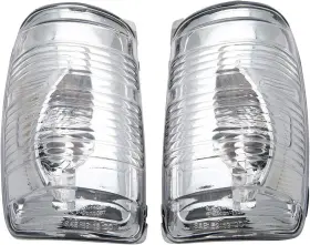 Nc 745074646241 2pcs Wing Mirror Indicator Lamp Lens Cover Compatible With Transit Mk8