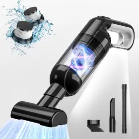 Zy-3701 Necyinuove Handheld Vacuum Cordless Portable Car With Led Light Rechargeable Sma