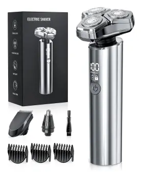 Fk-398 Neicit Electric Razor For Men - Rechargeable Wet And Dry Shavers With Nose Hai