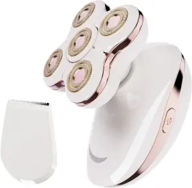 Bs-8008 Netb Electric Razors For Womens 2-in-1 Best Shaver Women Rechargeable Trimme