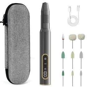 Mp016 Newlyart Cordless Mini Polisher 30000rpm Portable Repair And Cleaning Kit For Acrylic &