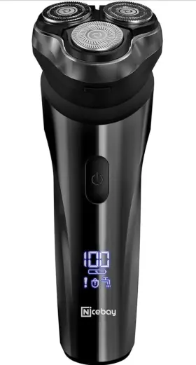 Nic 810118486340 Electric Razor Shavers For Men Wet/dry Shaver-led Display Waterproof