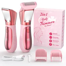 Tmq-513 Nipoo Bikini Trimmer For Women 2 In 1 Electric Razors Shaver Ipx7 Waterproo