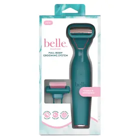No 843445046956 Womens Electric Full-body Groomer With Exfoliator Brush And Trimmer Guides