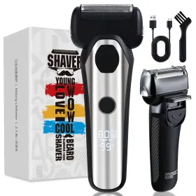 Sya595 Nonk Electric Razor Shavers For Face Rechargeable Cordless Razors Dry