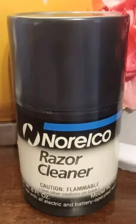 1776 Norelco Razor Cleaner Solution / Liquid Model Rc 6 Fl Oz Vintage Rare