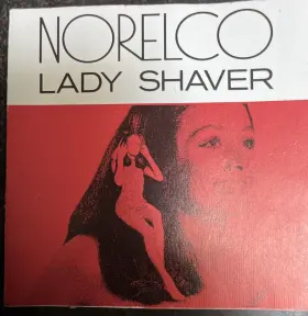 2116 Norelco 70s Lady Electric Shaver Model Hp Red Power Cord Travel Bag Works #3