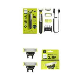 Norelco 445011895826 Bundle Of Philips Oneblade 360 Face And Body Hybrid Electric Trimmer S