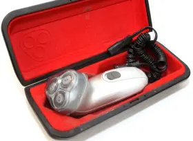 6424-lc Norelco Reflex Plus Electric Shaver Razor 3 Heads In Case Works Great 6424 Lc