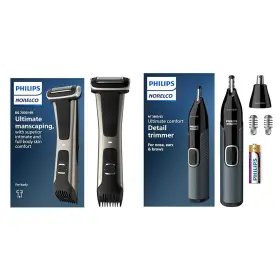 Norelco 744759607881 Exclusive Bodygroom Series 7000 Showerproof Body And Manscaping Trimmer &