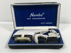 8010 Norelco Vintage Speed Shaver Without Riginal Case Tested