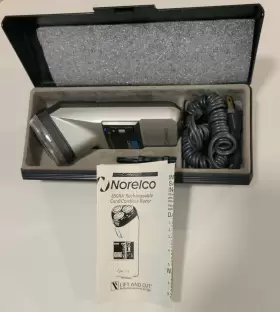 850rx Norelco Rotary Rechargeable Electric Shaver In Case And Working 1980s /90s