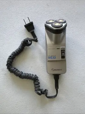 895rx Norelco Vtg 1988 Rechargeable Cord / Cordless Razor Shaver Tested And Works