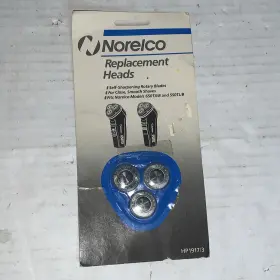 Hp1917 Norelco Replacement Heads 3 Pack Hp1917/3 Self Sharpening Blades New - Open Box