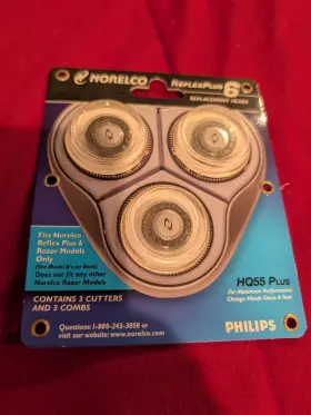 Reflexplus6 Norelco Replacement Heads