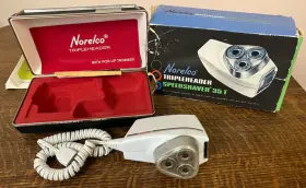 Sc8130 Norelco Tripleheader Speedshaver 35t Model Sc 8130 In Case And Original Box Sc8130 Norelco Tripleheader Speedshaver 35t Model Sc 8130 In Case And Original Box