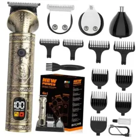 Xhz-1000 Nuvaconx Trimmer Kit Professional Hair Clipper Zero Gapped T-blade Electric Shaver