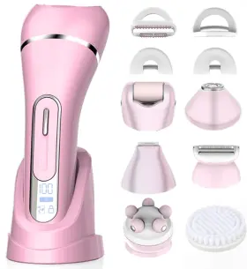 Tmq-002 Nwunj Womens Electric Shaver And Trimmer 7-in-1 Kit - Ipx7 Waterproof Usb-c Fast Ch