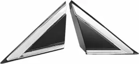 Okparz Okz65kit Replacement For Front Left And Right Rearview Rh Lh Black With Chrome Okparz Okz65kit Replacement For Front Left And Right Rearview Rh Lh Black With Chrome